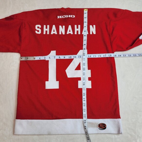 Vintage 90s Koho NHL Detroit Redwings Brendan Shanahan Hockey Jersey Youth XL - Picture 6 of 7